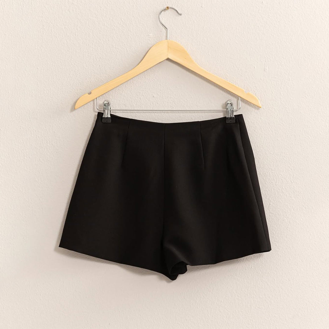 Essential Black Mini Shorts